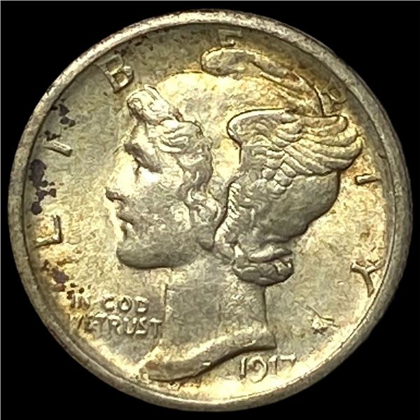1917-S Silver Mercury Dime UNCIRCULATED