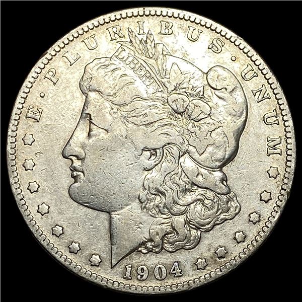 1904-S Silver Morgan Dollar LIGHTLY   CIRCULATED