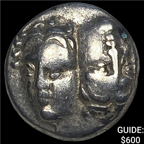 Ancient Greece Moesia, Istros 4th Century BC  Silver Drachm NEARLY UNCIRCULATED