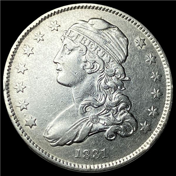 1831 Capped Bust Silver Quarter CLOSELY   UNCIRCULATED