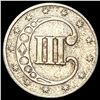 Image 2 : 1853 Silver Three-Cent Piece CLOSELY   UNCIRCULATED