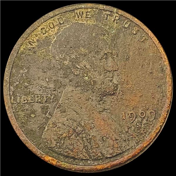 1909-S Wheat Cent HIGH GRADE