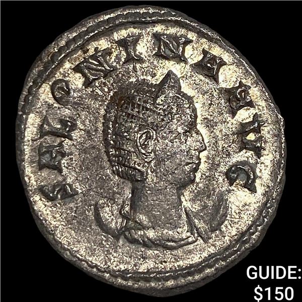 Roman Empire Salonina Silver Antoninianus  NEARLY UNCIRCULATED