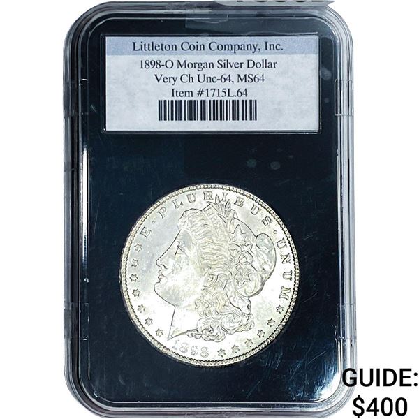 1898-O Morgan Silver Dollar