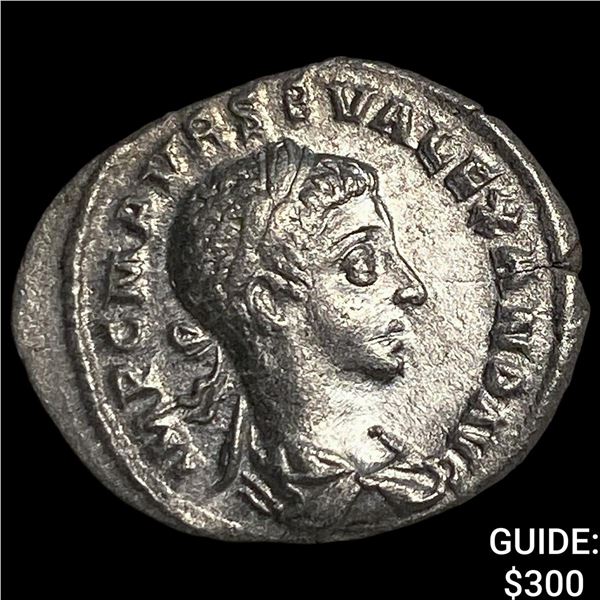 Roman Empire Severus Alexander 222-235 AD  Silver Denarius CLOSELY UNCIRCULATED