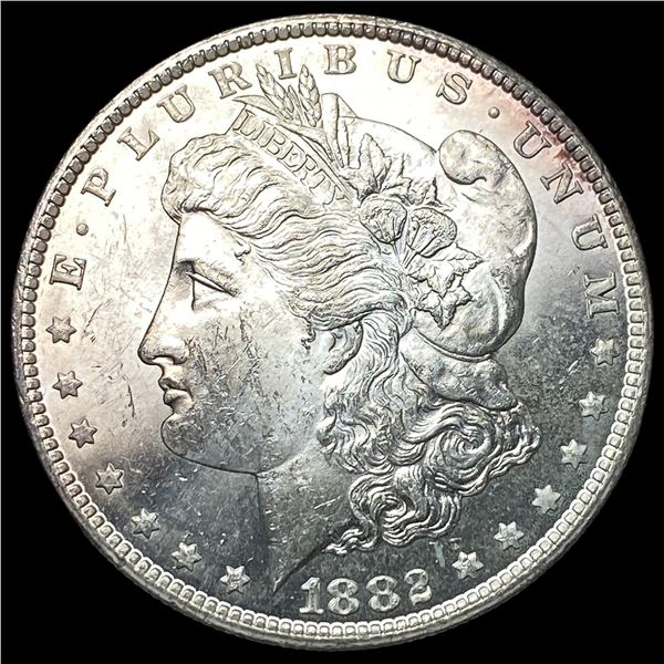 1882-CC Silver Morgan Dollar CHOICE BU