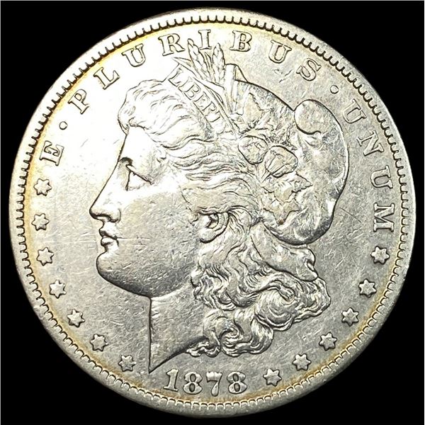 1878-CC Silver Morgan Dollar NEARLY   UNCIRCULATED