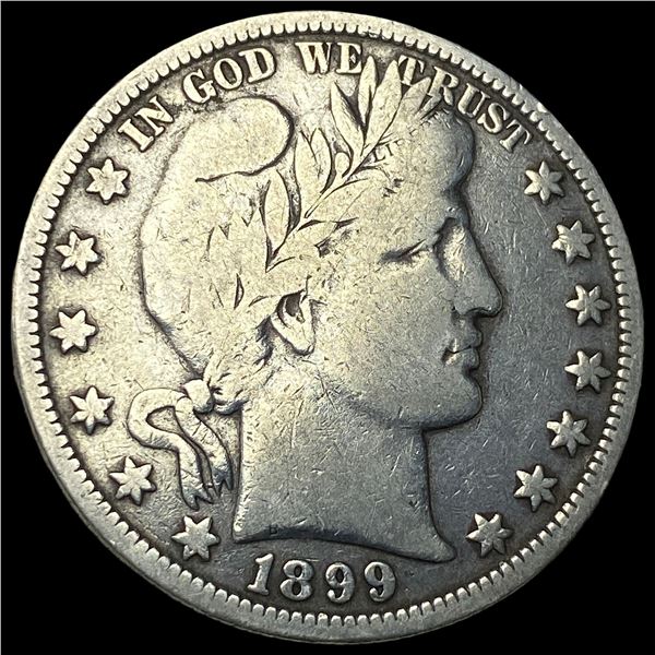 1899-O Silver Barber Half Dollar NICELY   CIRCULATED