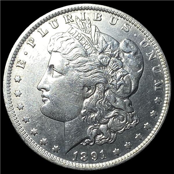 1891-O Silver Morgan Dollar CLOSELY  UNCIRCULATED