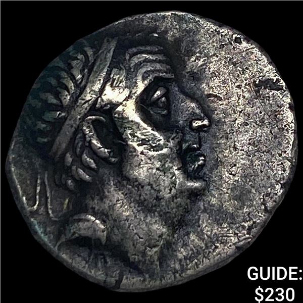 Ancient Cappadocia, Ariobarzanes I 95-63 BC  Silver Drachm HIGH GRADE