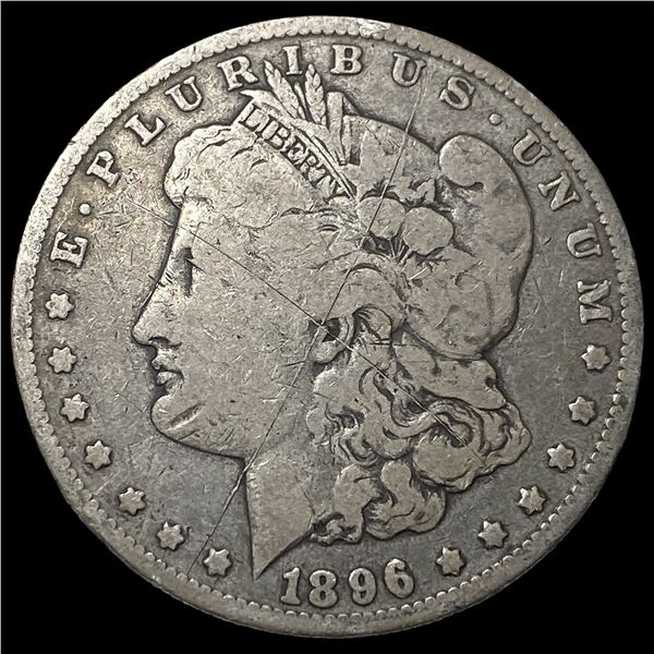 1896-O Silver Morgan Dollar NICELY CIRCULATED