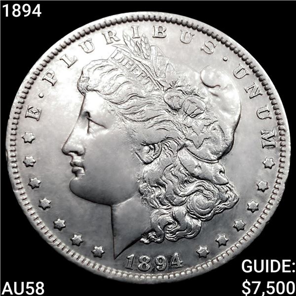 1894 Morgan Silver Dollar CHOICE AU