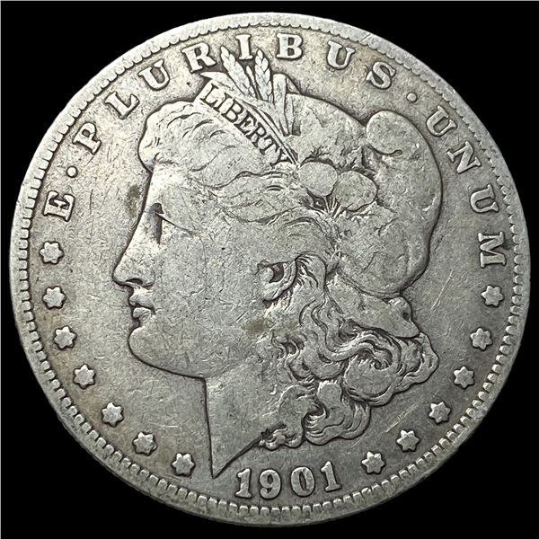 1901-S Silver Morgan Dollar LIGHTLY  CIRCULATED