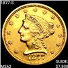 Image 1 : 1877-S $2.50 Gold Quarter Eagle UNCIRCULATED