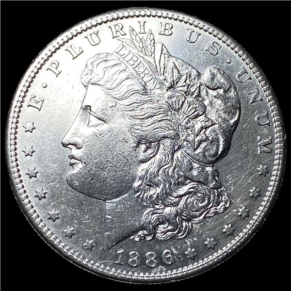 1886-S Morgan Silver Dollar CHOICE AU