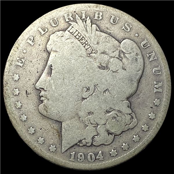 1904-S Silver Morgan Dollar NICELY CIRCULATED