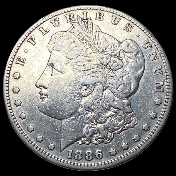 1886-S Silver Morgan Dollar NEARLY  UNCIRCULATED