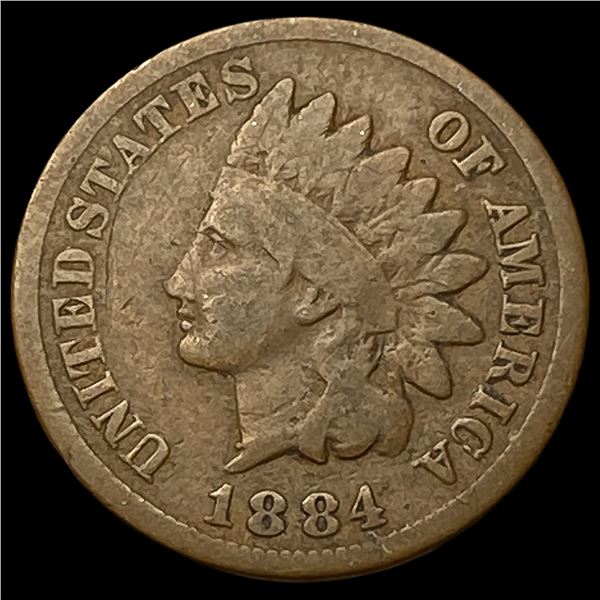 1884 Indian Head Cent NICELY CIRCULATED