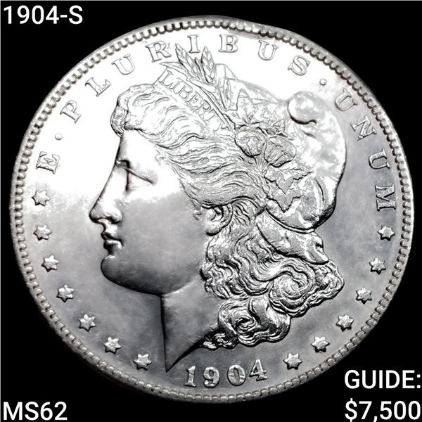 1904-S Morgan Silver Dollar UNCIRCULATED