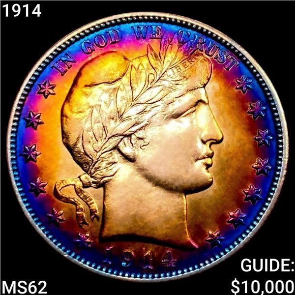 1914 Barber Half Dollar UNCIRCULATED