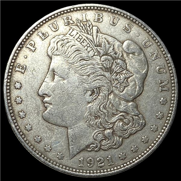 1921-D Silver Morgan Dollar NEARLY  UNCIRCULATED
