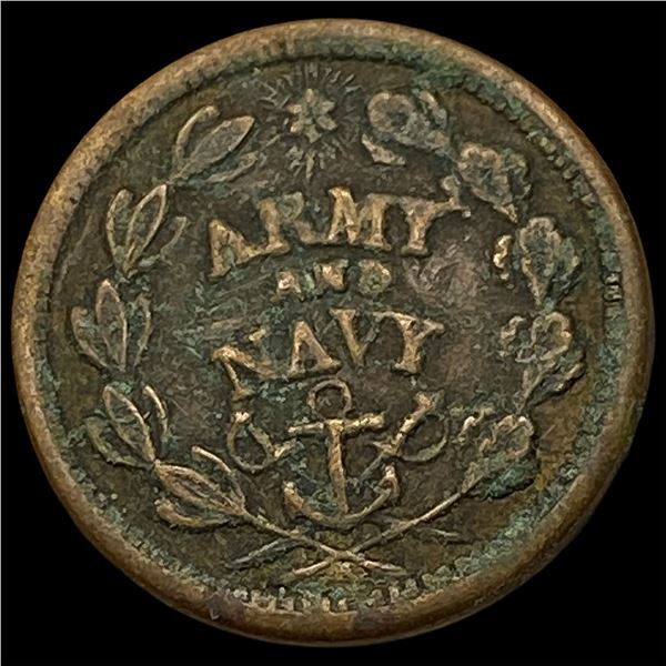 1863 Civil War Token "The Federal Union"  LIGHTLY CIRCULATED