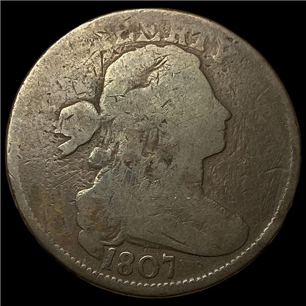 1807 Draped Bust Large Cent NICELY CIRCULATED