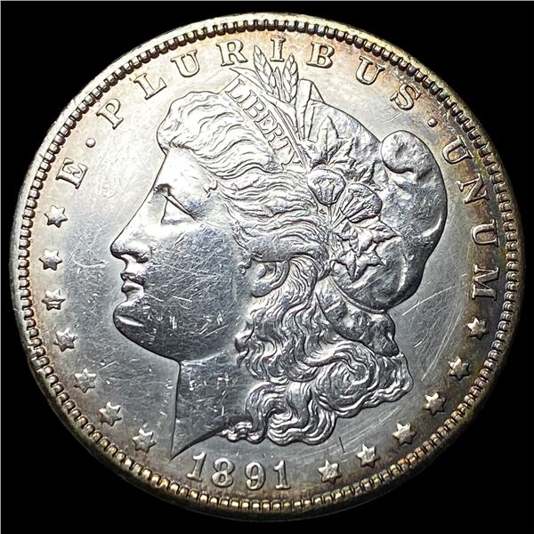 1891-CC Silver Morgan Dollar CLOSELY  UNCIRCULATED