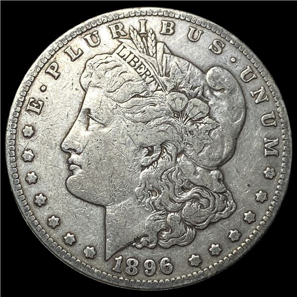 1896-S Silver Morgan Dollar LIGHTLY  CIRCULATED
