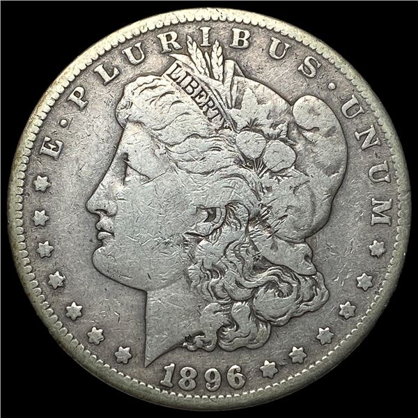 1896-S Silver Morgan Dollar LIGHTLY  CIRCULATED