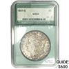 Image 1 : 1881-O Morgan Silver Dollar NTC MS64