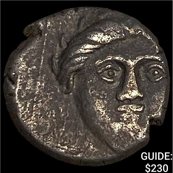 Ancient Apollonia, Pontica Mid-Late 4th  Century BC Silver Diobol NEARLY UNCIRCULATED