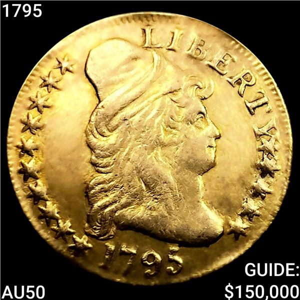 1795 $5 Gold Half Eagle CLOSELY UNCIRCULATED