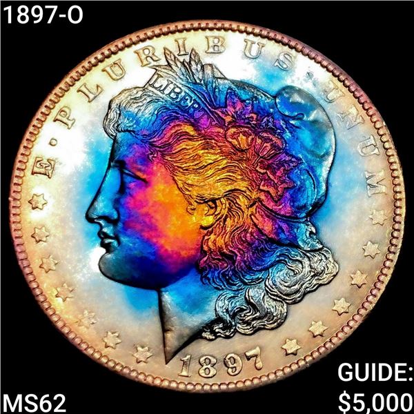 1897-O Morgan Silver Dollar UNCIRCULATED