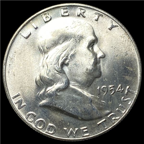 1954-D Silver Franklin Half Dollar  UNCIRCULATED