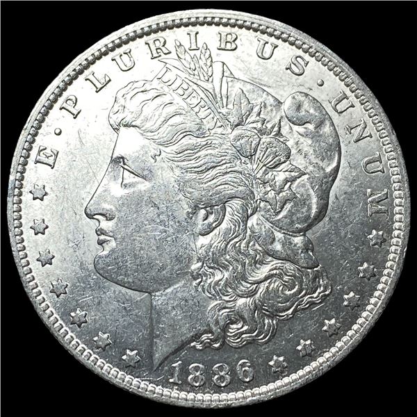 1886-O Silver Morgan Dollar CHOICE AU