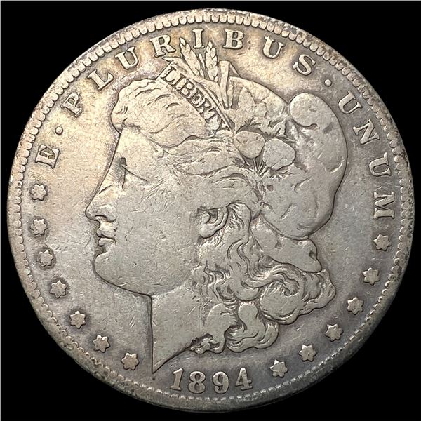 1894-S Silver Morgan Dollar LIGHTLY  CIRCULATED