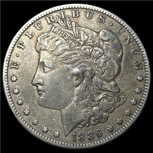 1886-O Silver Morgan Dollar CLOSELY  UNCIRCULATED