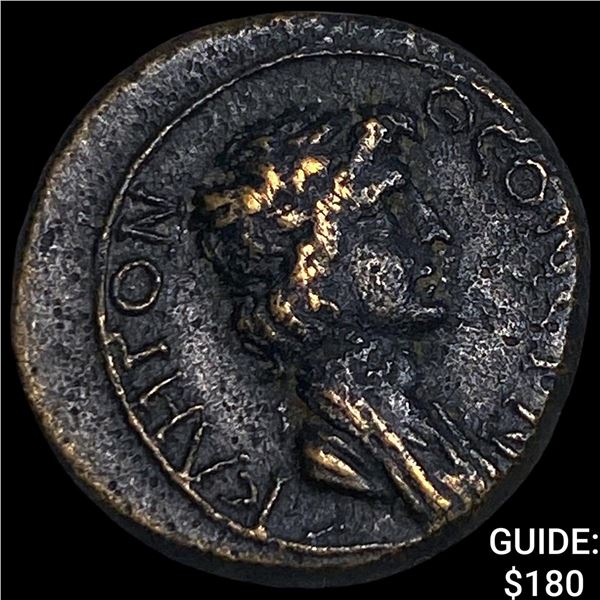 Ancient Mysia, Pergamum 40-60 AD Bronze 16mm  Unit NEARLY UNCIRCULATED