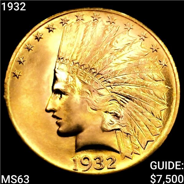 1932 $10 Gold Eagle CHOICE BU