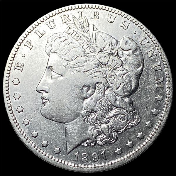 1891-O Silver Morgan Dollar NEARLY  UNCIRCULATED