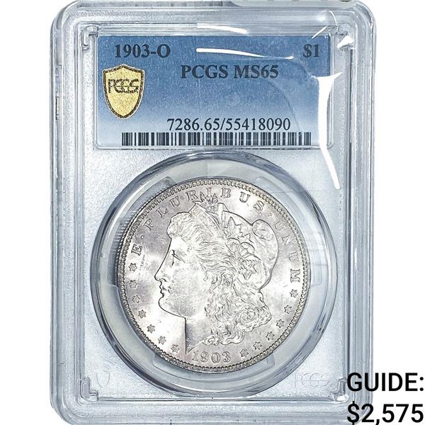 1903-O Morgan Silver Dollar PCGS MS65