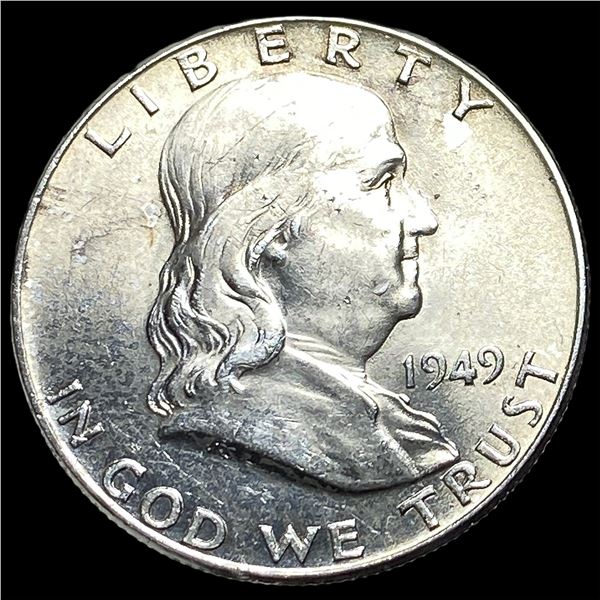 1949 Franklin Silver Half Dollar CHOICE BU