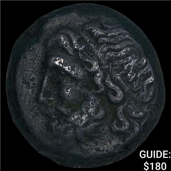 Ancient Sicily, Syracuse Hieron II 275-215 BC  Bronze Unit NEARLY UNCIRCULATED