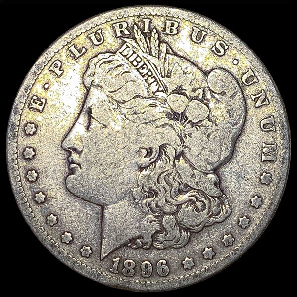 1896-S Silver Morgan Dollar NICELY CIRCULATED