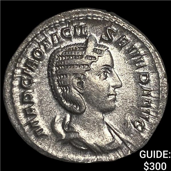 Roman Empire Otacilia Severa 245 AD Silver  Antoninianus CLOSELY UNCIRCULATED