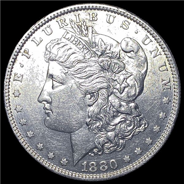 1880-O Micro O Silver Morgan Dollar   UNCIRCULATED