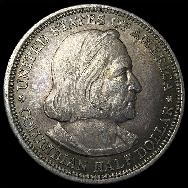 1892 Silver Columbian Expo Half Dollar   UNCIRCULATED