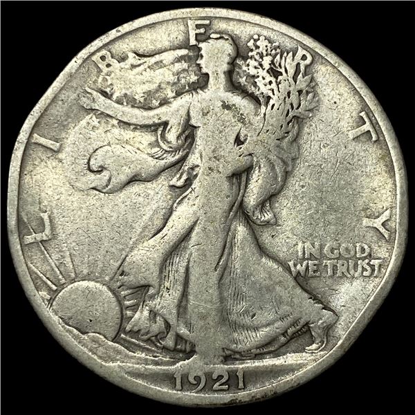 1921-D Silver Walking Liberty Half Dollar   HIGH GRADE