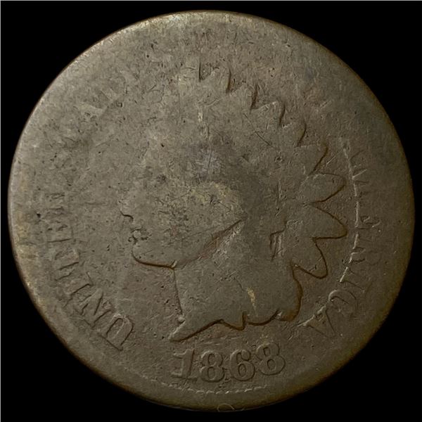 1868 Indian Head Cent NICELY CIRCULATED